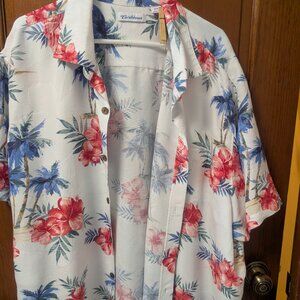 Mens Hawaiian shirt, size 4XB